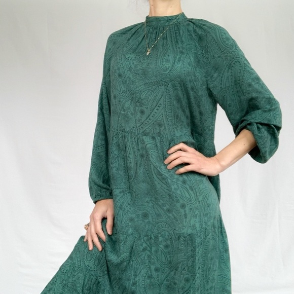 SOLD ❌ New Day boho maxi dress size XS green with boho pattern New with tags - Picture 12 of 16